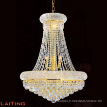 Zhongshan grand lustre en cristal lustre luminaires pour les projets d&#39;hôtel 71006